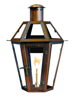 Bourbon Street Outdoor Lantern with Wall Mount Yoke