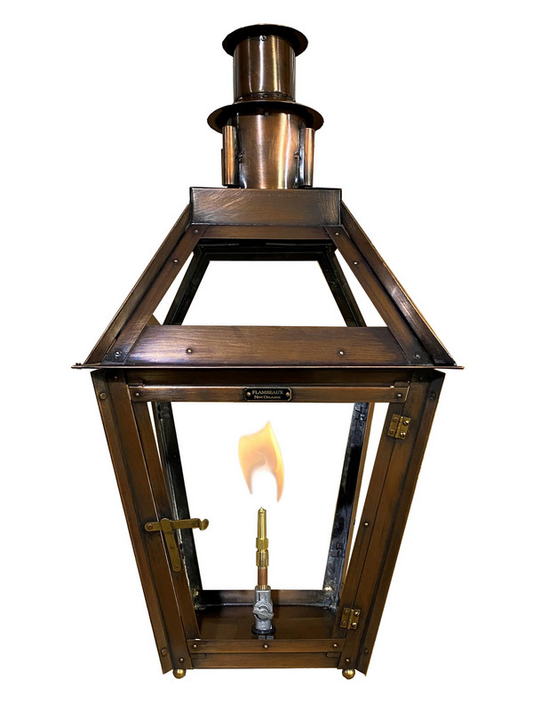 Bourbon Street Outdoor Lantern with Wall Mount Yoke