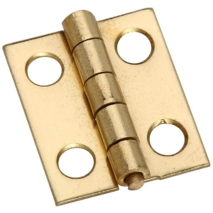 Brass Hinge - Screws Nuts (Pair)
