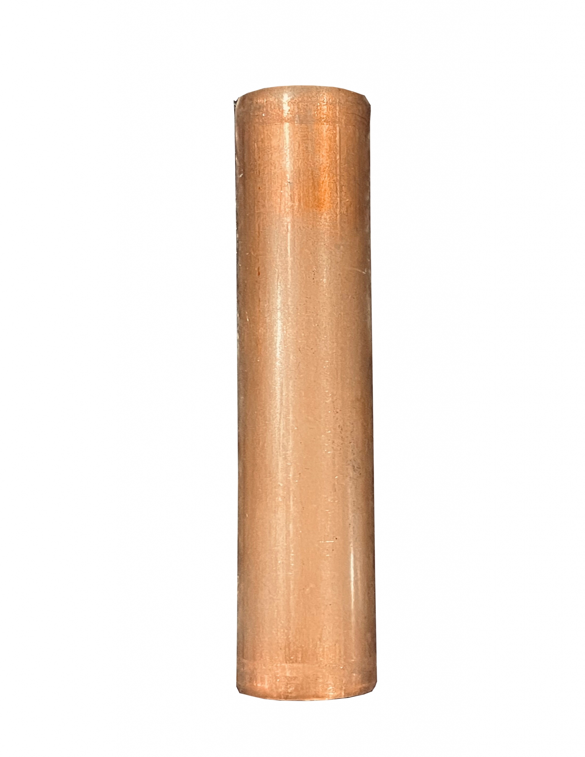 4-6" Solid Copper Medium Base Sleeve (Raw or Aged Copper)