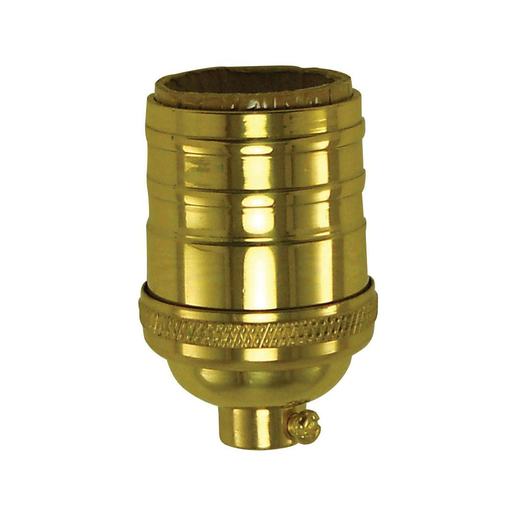 Solid Brass Medium Base Socket
