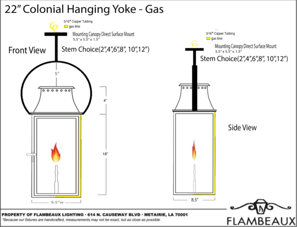 Colonial Yoke Gas Quickship - Image 4