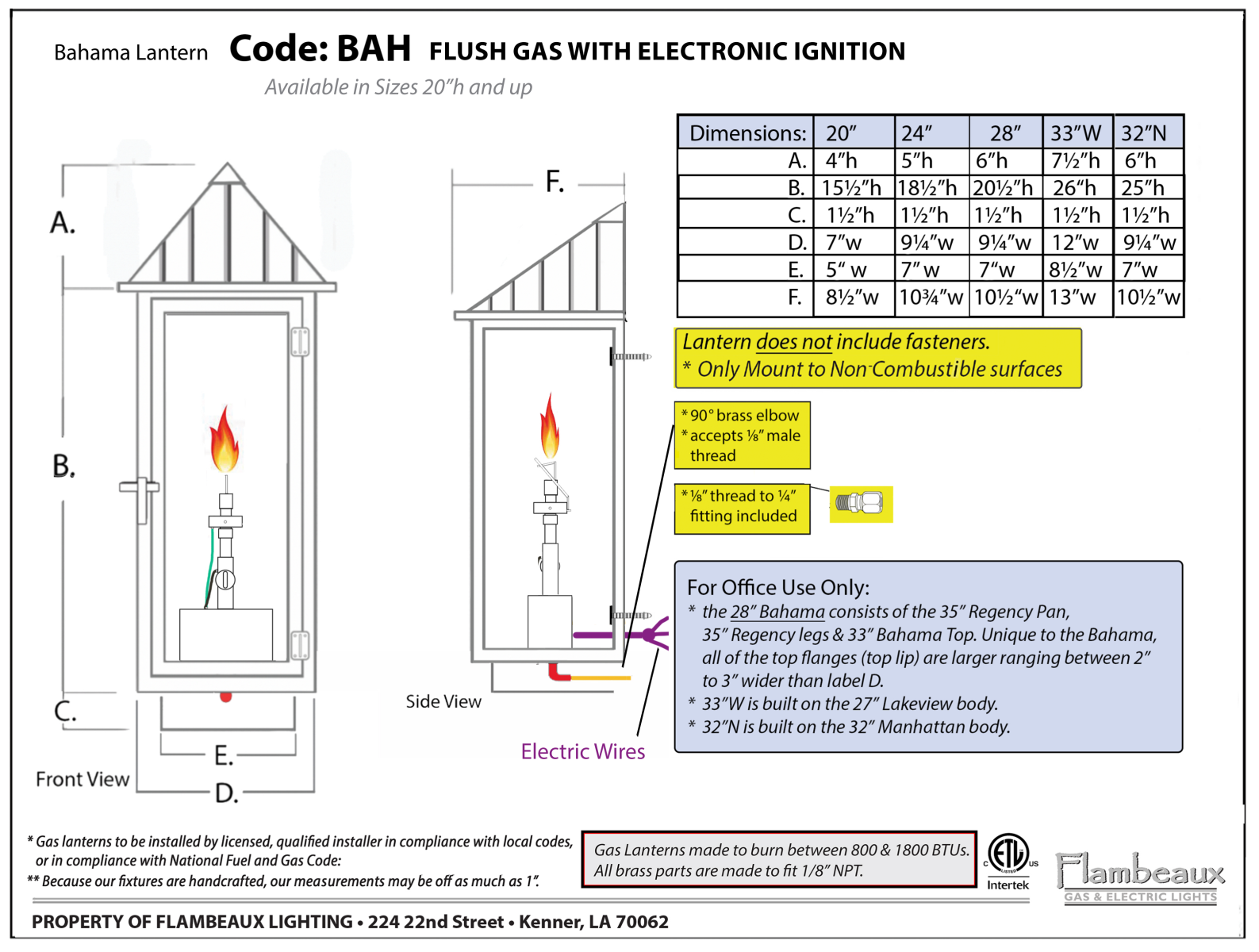 BahamaFlushGasIgnitorCutSheet