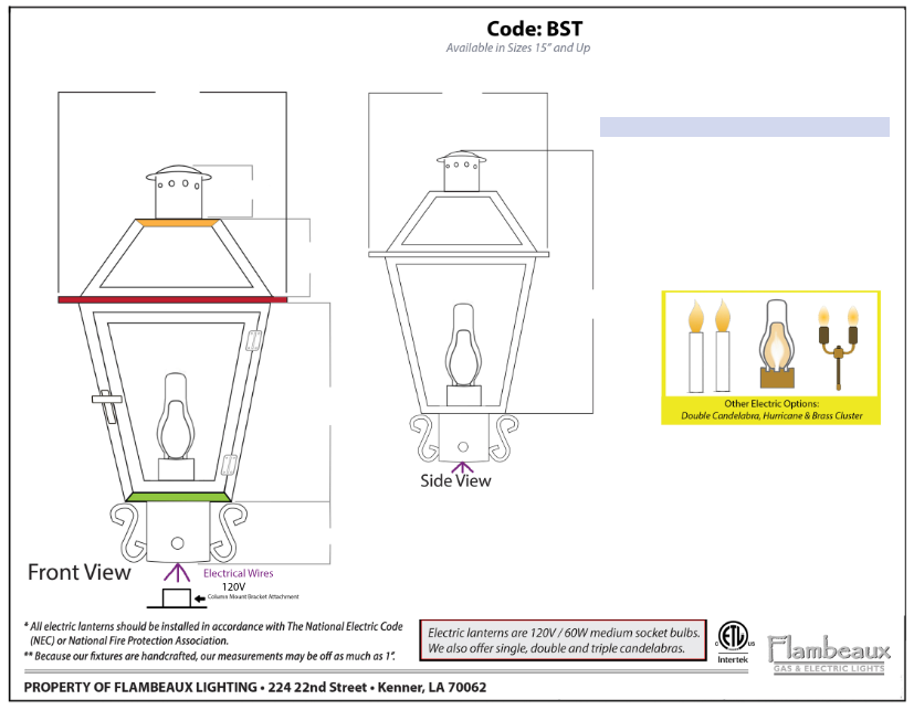 Bourbon-Column-Mount-Electric