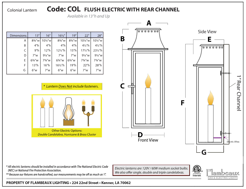 ColonialFlushChannelElecCutSheet