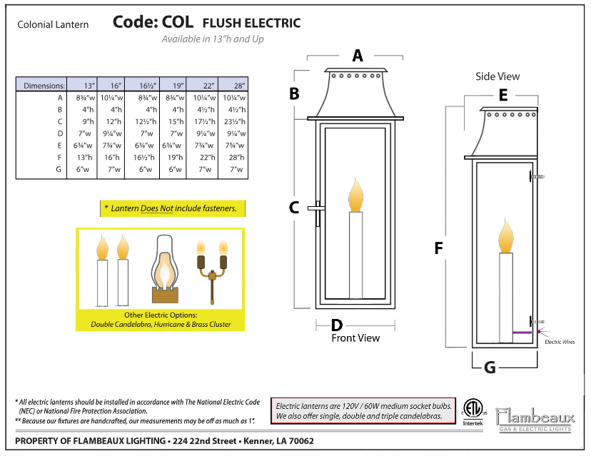 ColonialFlushElecCutSheet