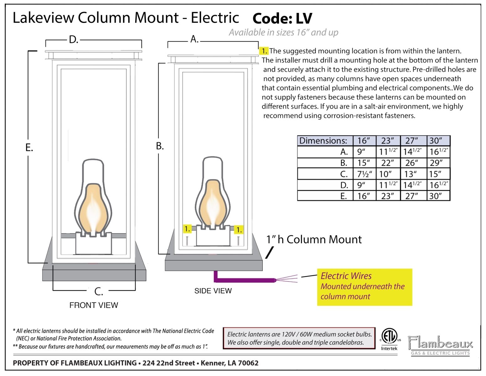 LakeviewElecColumnMntCutSheet_page-0001