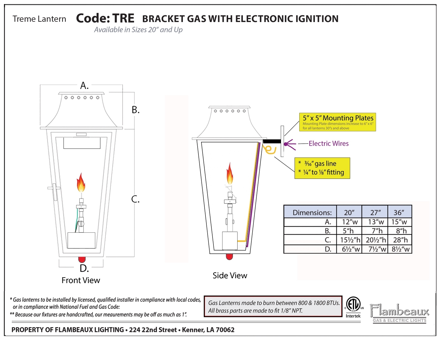 TremeGasIgnitionBracketCutSheet_page-0001